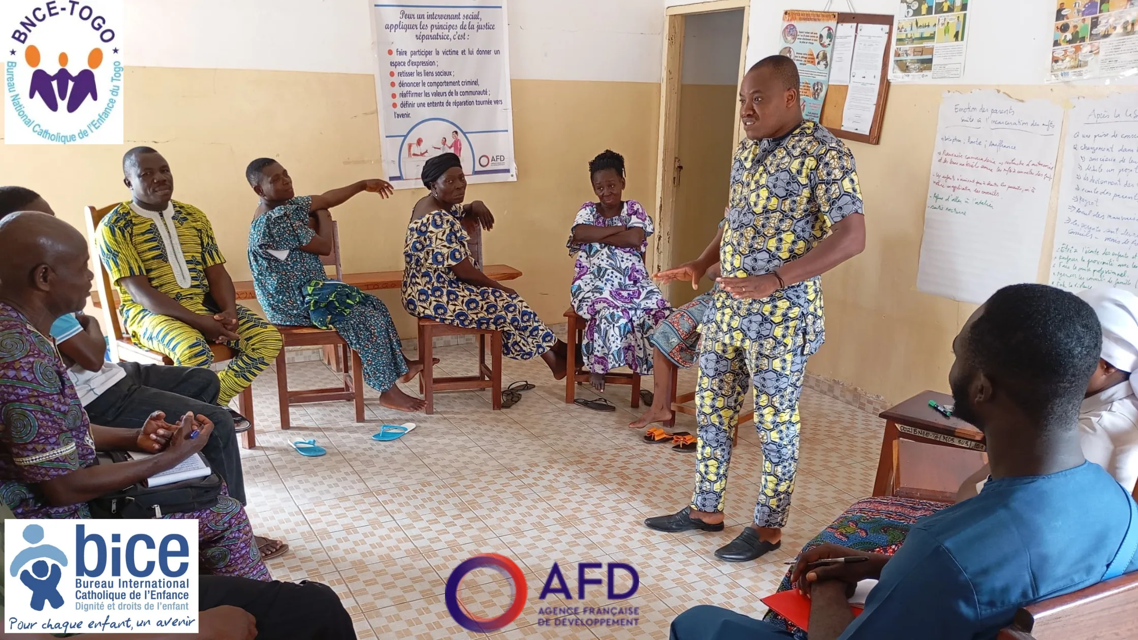 Atelier de parentalité positive à Atakpamé
